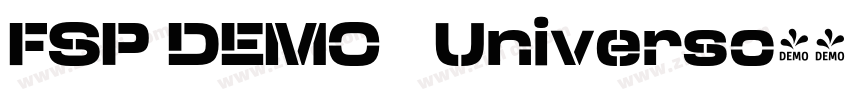 FSP DEMO   Universo字体转换